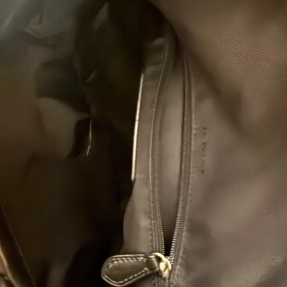 LIKE NEW Coach Edie Signature Leather & Canvas Shoulder Bag - FLAWLESS - Picture 6 of 13